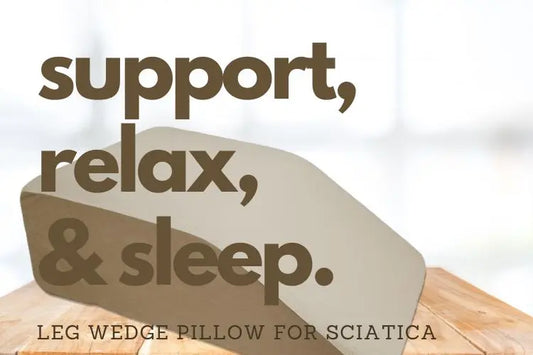 Leg Wedge Pillow for Sciatica 